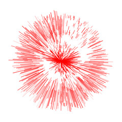 firework explosion isolated on white background vector illustration transparent background