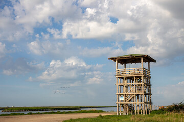 comacchio regional park delta del po lagoon city famous for its archaeological excavations and eel...