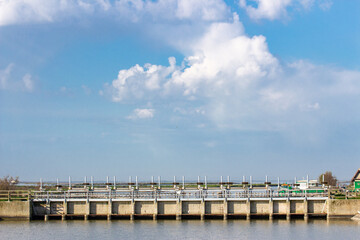 comacchio regional park delta del po lagoon city famous for its archaeological excavations and eel...
