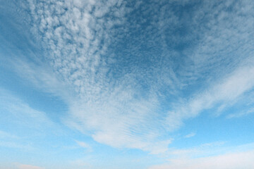 blue sky with clouds for photo background       