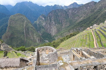 Temple of the Sun Machu Picchu Peru