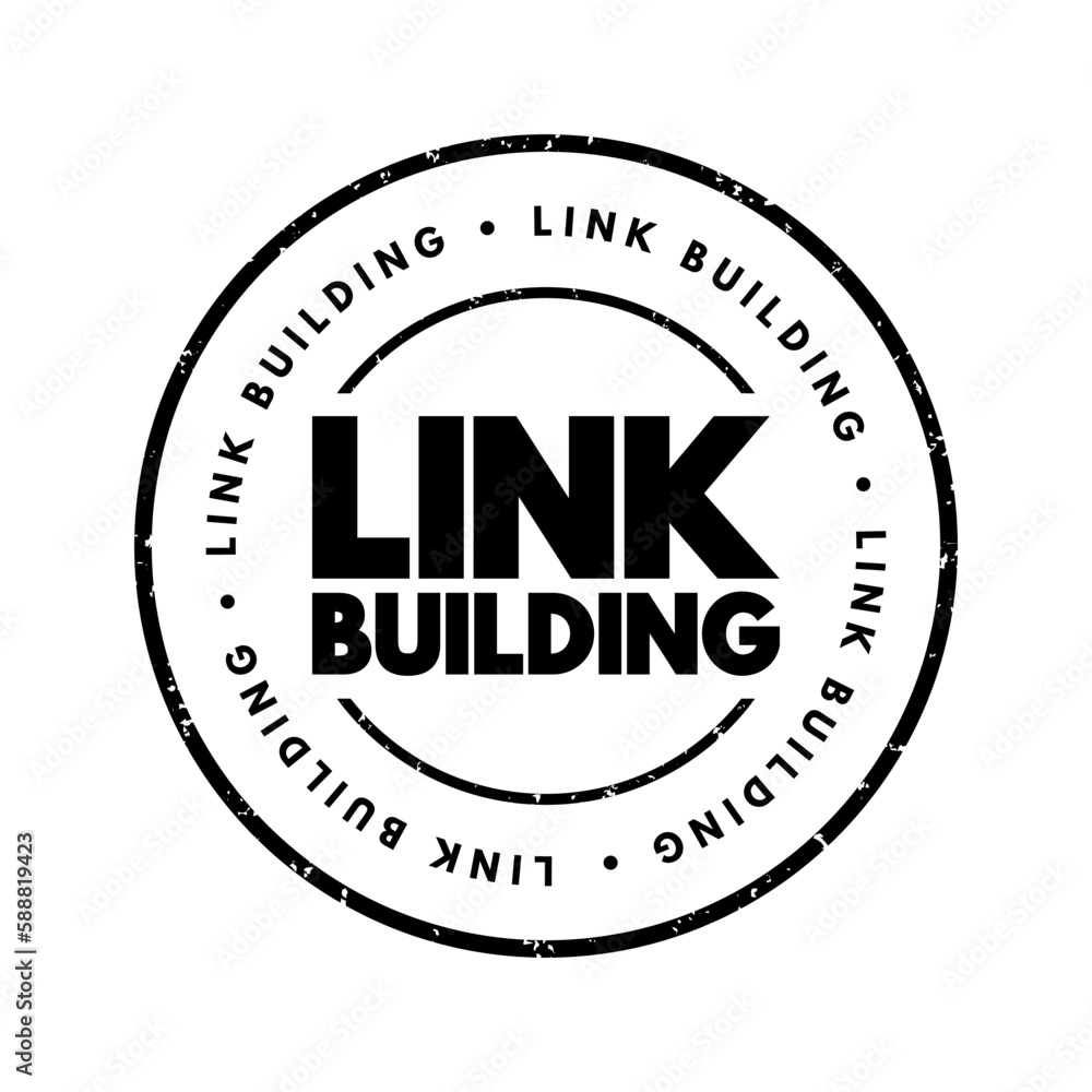 Poster link building - practice of building one-way hyperlinks to a website with the goal of improving sear