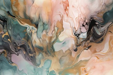 multicolored alcohol ink pattern