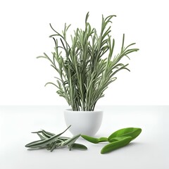 Basil and rosemary on your table and in your dishes
