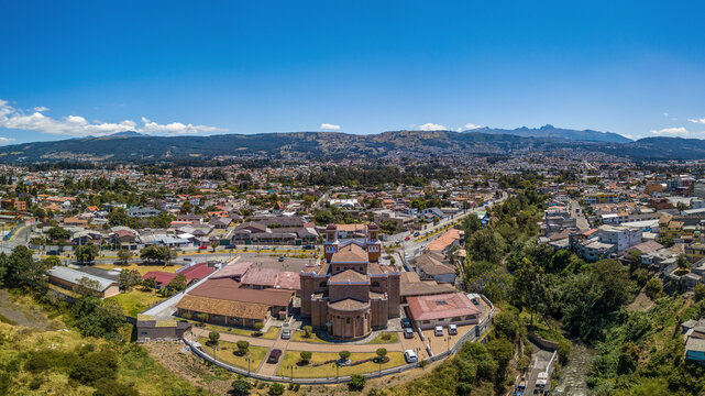 The Ecuadorian Catholic Church "SE&Ntilde;OR DE LOS PUENTES" built in 1950