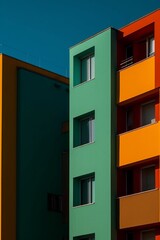 Obraz premium facade of a building with windows