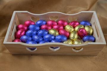 la récolte des œufs vu 3/4