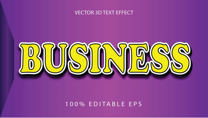 Business Text Effect 