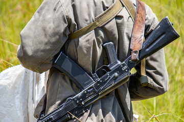 Ranger in animal conservation park in Zimbabwe, in Imire Rhino & Wildlife Conservancy