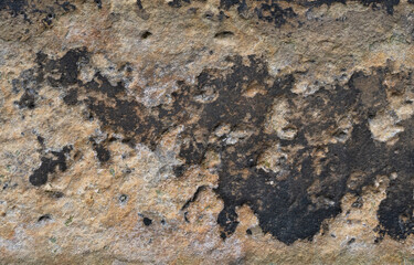 Background texture of limestone stone surface.