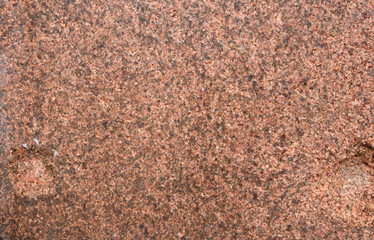 Background texture of granite with traces from splinters. Separation traces