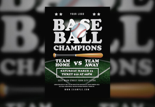 Base Ball Flyer