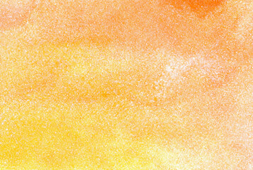 abstract watercolor orange background