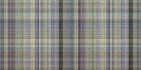 Tartan seamless border. Traditional gingham texture for natural trendy trim. 