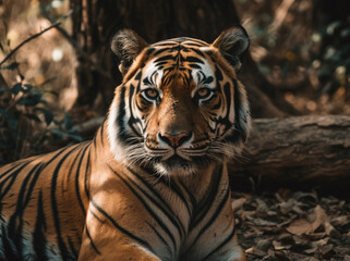 Fototapeta na wymiar Bengal Tiger in Bandhavgarh National Park
