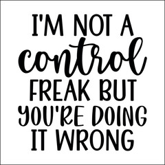 I'm not a control freak, but you're doing it wrong SVG