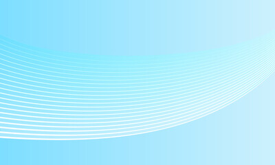 さわやかな風を感じさせるグラデーションの曲線背景素材