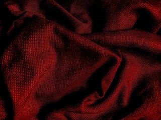 Silk Fabric Background, Abstract Flowing Waving Textile.