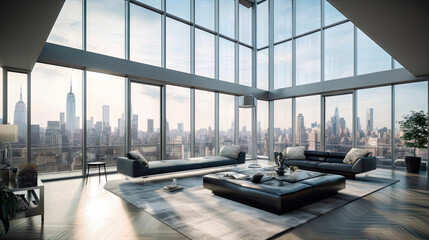 Luxury New York Penthouse Apartment