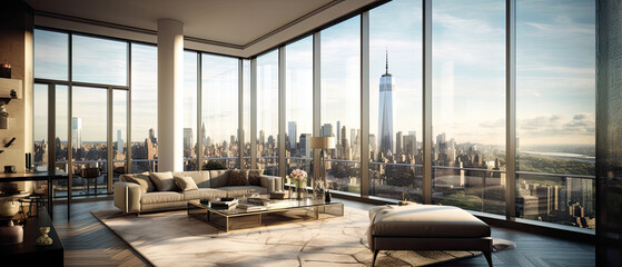 Luxury New York Penthouse Apartment