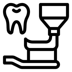 toothpaste icon illustration