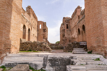 Red Hall Basilica in Bergama city