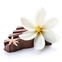 fleurs en chocolat 