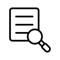 Scanning of document icon. sign for mobile concept and web design. vector illustration