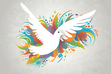 Obraz premium International Peace Day, generative Ai