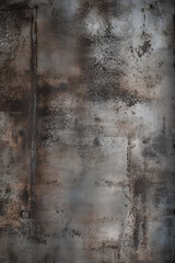 Grunge metal background. Rusty metal texture. Rusted metallic background. Scratched grunge metallic texture