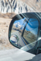 Fototapeta premium car on the road