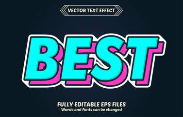 Vector vectors best text effects, translatable cartoon and comic text style