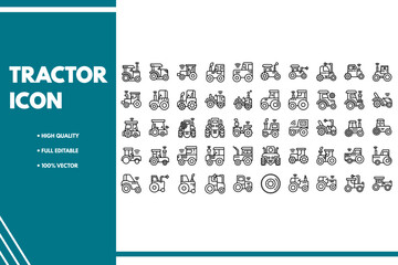 Tractor Icon Pack