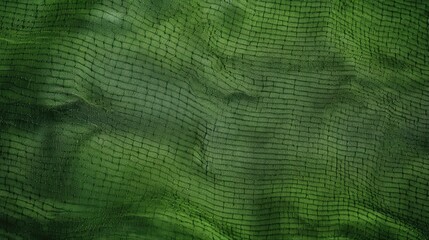 Green gauze texture background. Generative ai. - obrazy, fototapety, plakaty
