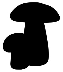 mushroom silhouette