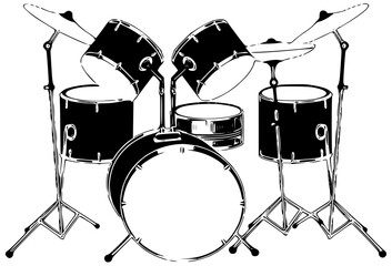 drum silhouette