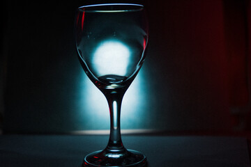 Glassware Photo with Wine and Whiskey