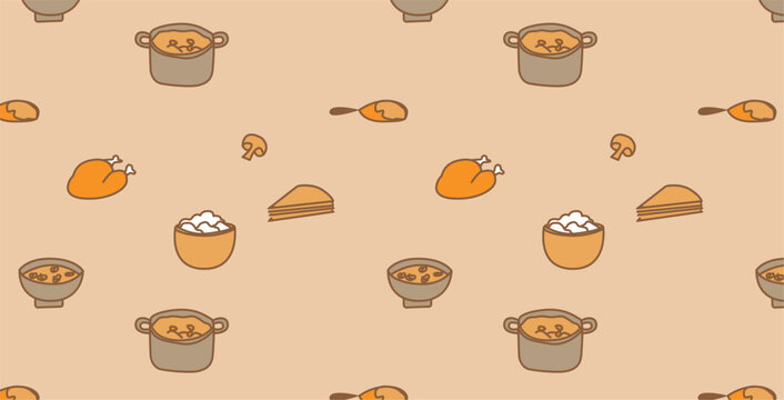 PATR&Oacute;N WALLPAPER DE COMIDA 