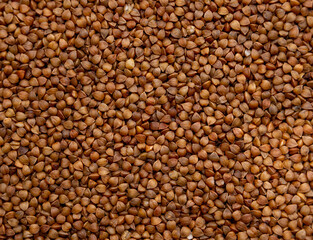 buckwheat groats background