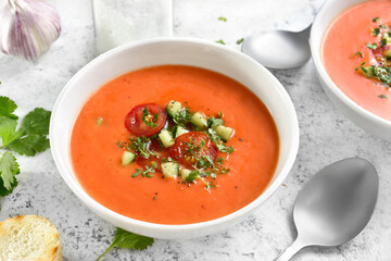 Tomato Gazpacho soup