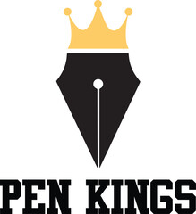 Pen Kings Logo Vector File