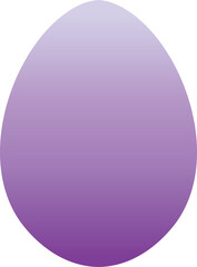 Purple Easter Egg