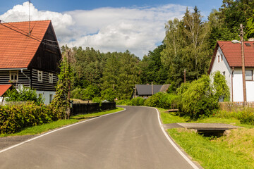 Village Pavlicky in the Czech Republic