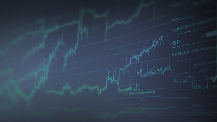チャート　経済　株式　イメージ　金融　グラフ