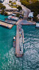 Ilha Oceano Atlântico Paisagem Ilhabela São Paulo MSC Cruzeiro Navio Cargueiro Porto São...