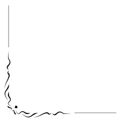 Classic Corner Border Decoration