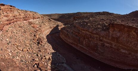 Snake Bend of the North Fork of Lower Soap Creek Canyon AZ