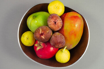 fruit on a plate