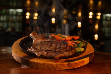 carne de res a la parrilla