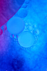 Abstract Colorful artistic of oil on the water. Abstract Colorful Oil bubbles For background.